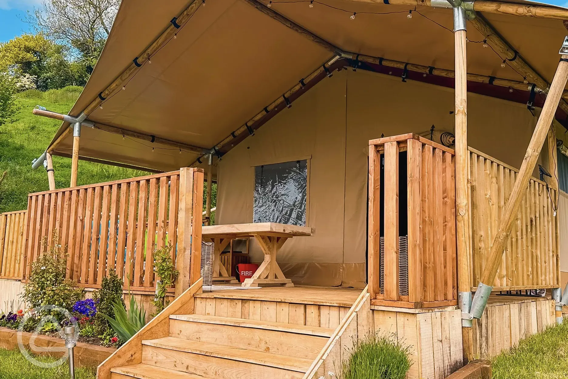 Horsecombe safari tent