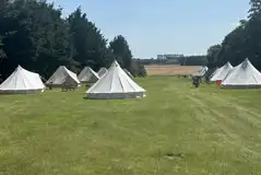 Bell tent exterior 