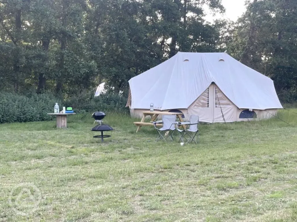 Deluxe family bell tents