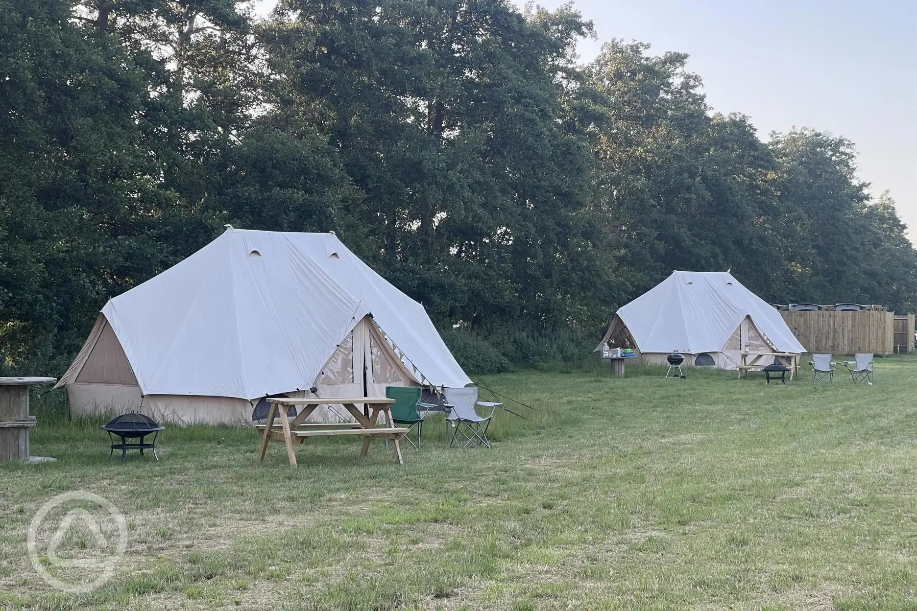 Deluxe family bell tents