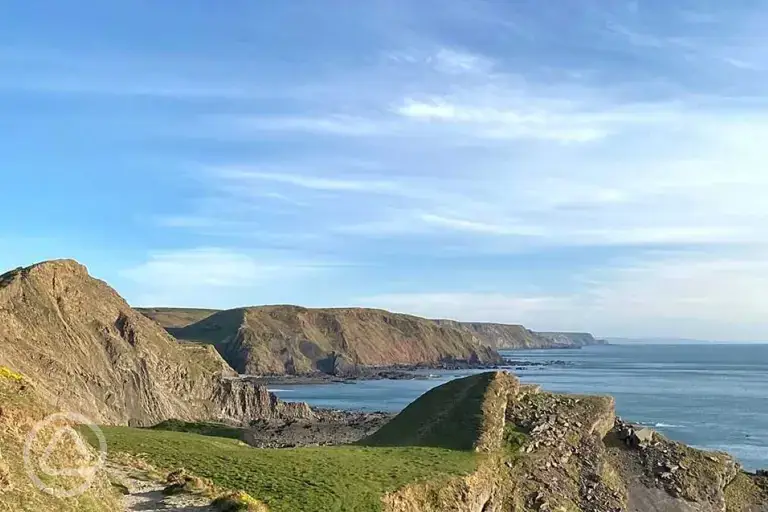 Nearby coast
