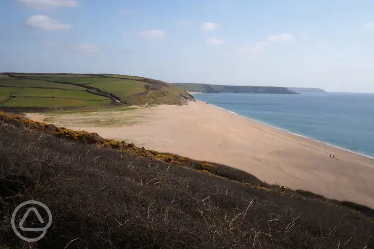 Nearby beach