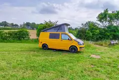 Non electric grass campervan pitches