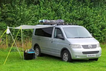 Non electric grass campervan pitches