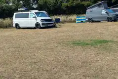 Non electric grass campervan pitches