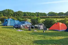 Non electric grass 10m x 10m tent pitches
