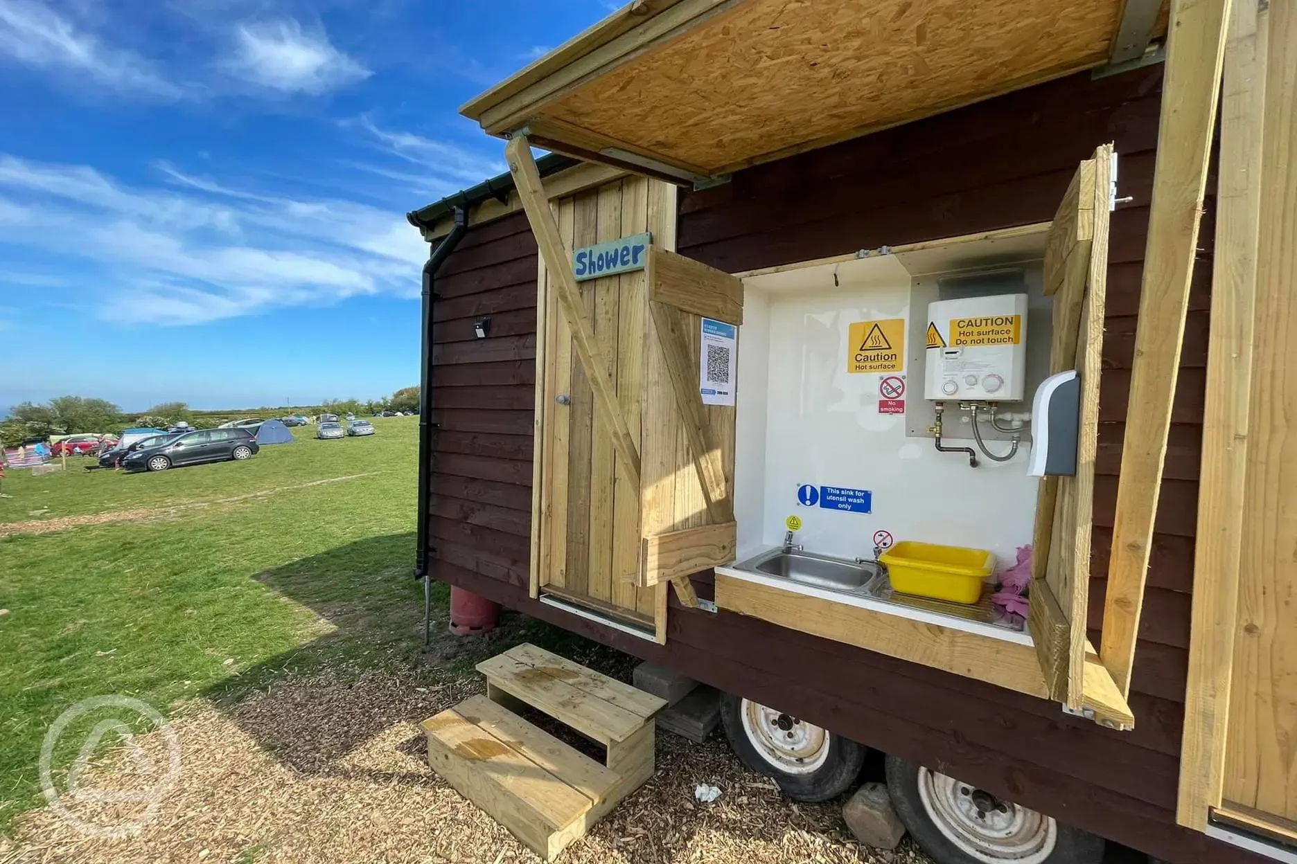 Washing up area