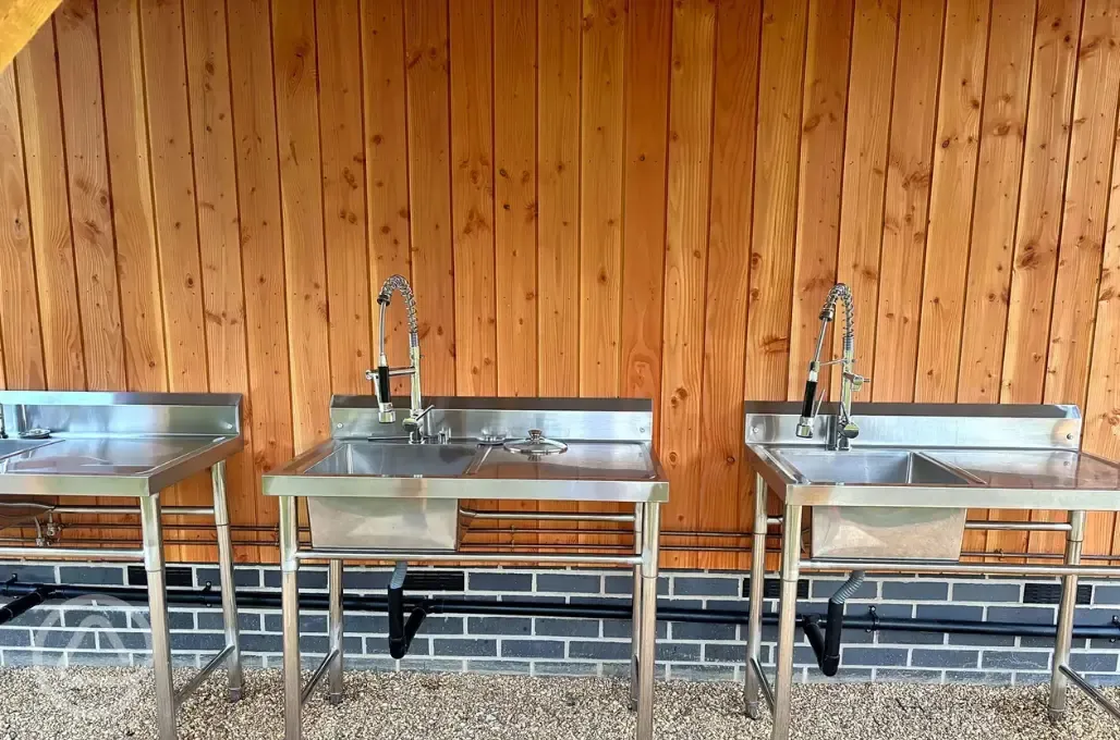 Washing up area