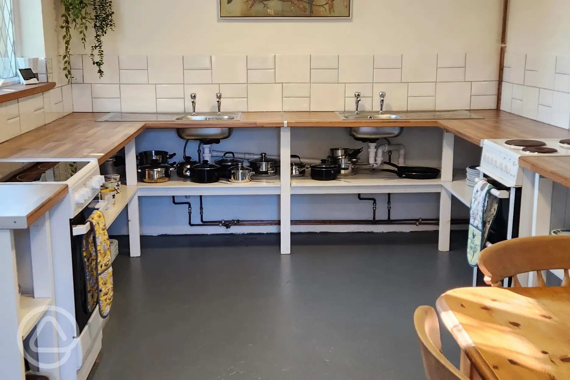 Campers kitchen