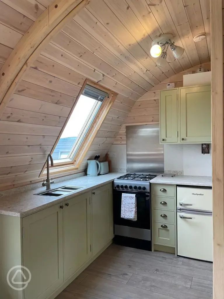 Rabbit pod kitchen