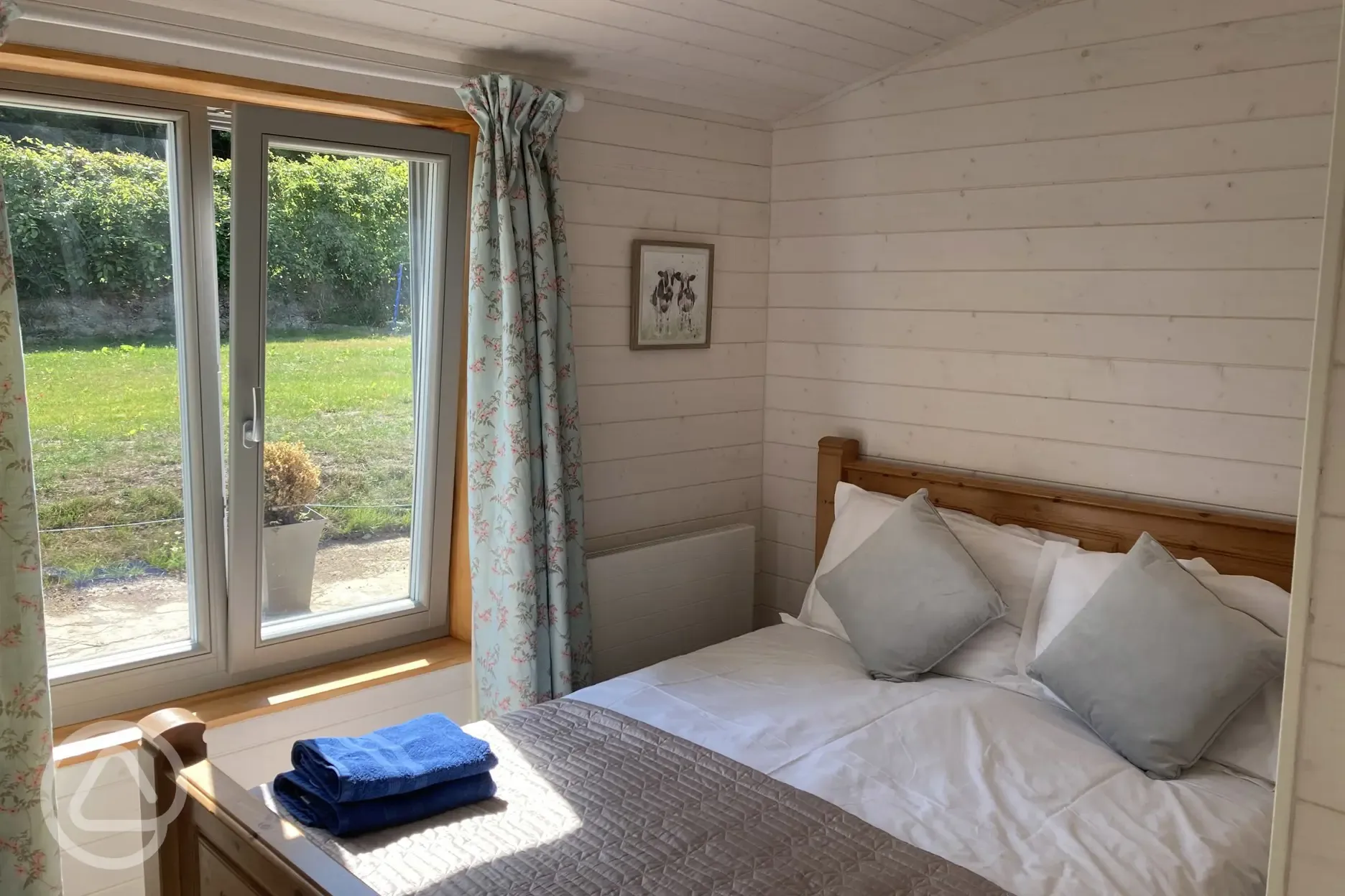 Stag lodge double bedroom