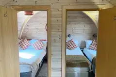 Rabbit pod bedrooms