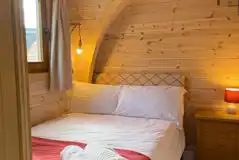 Squirrel pod double bedroom