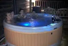 Stag cabin hot tub Stag cabin hot tub