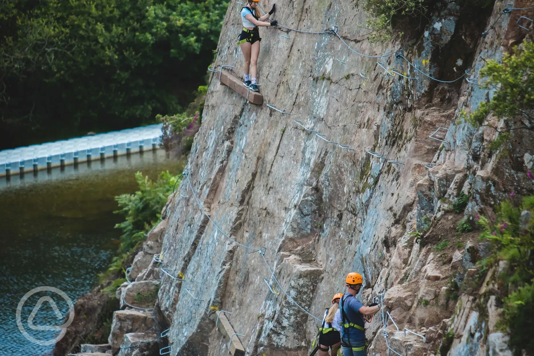 Cliff climbing - activities onsite