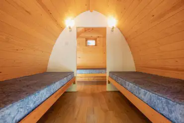 Camping pod (3 person) interior