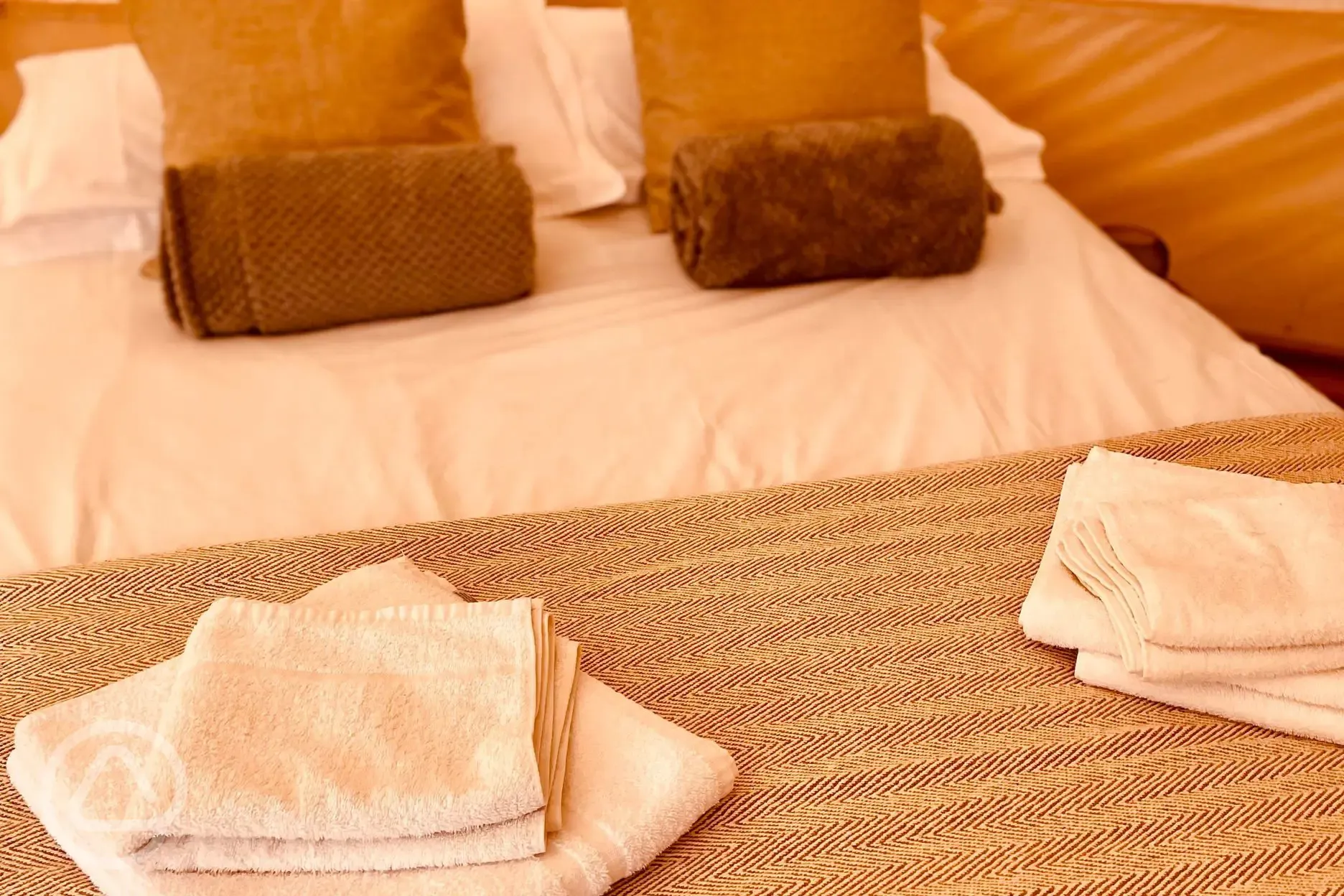 Sorrel bell tent interior