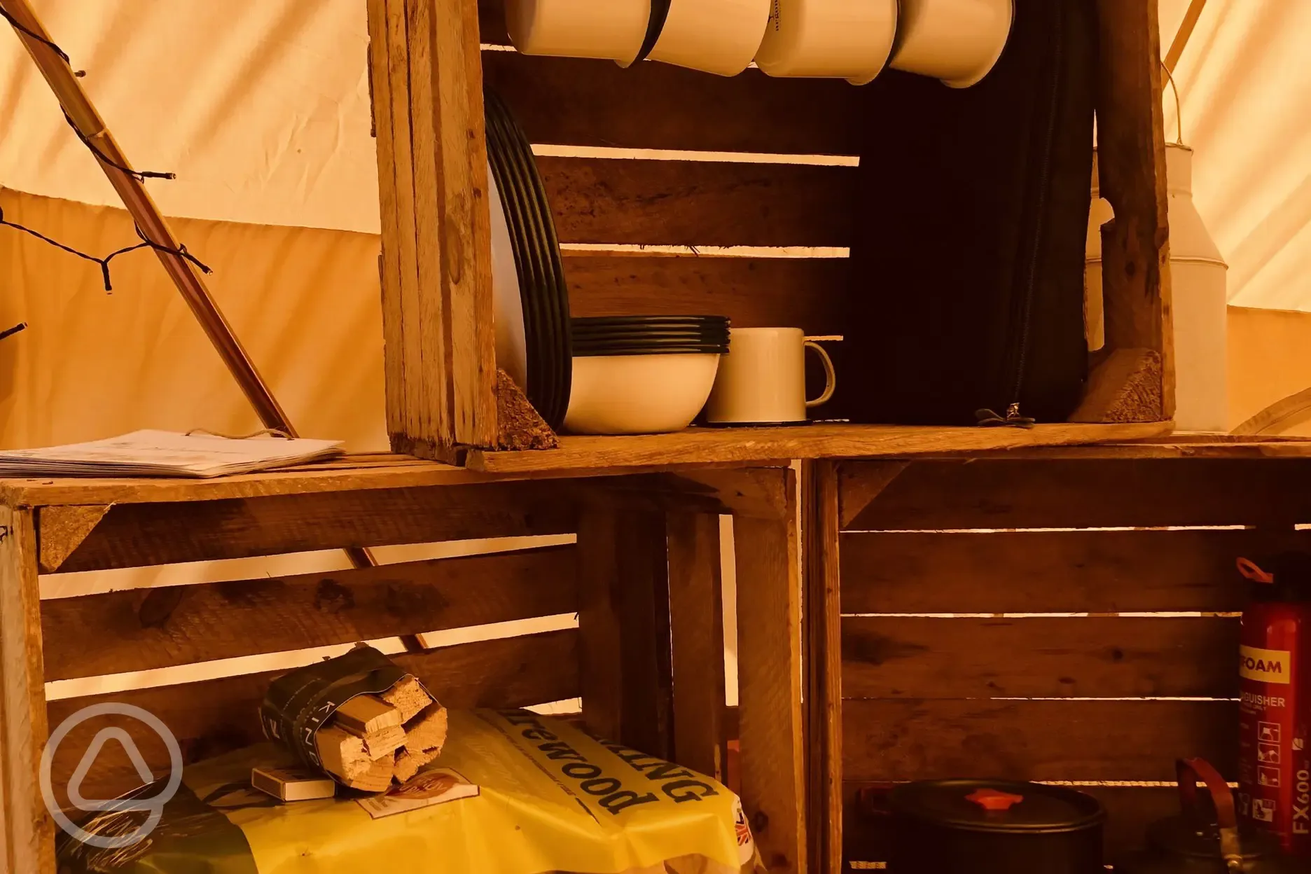 Tipi cooking equipment