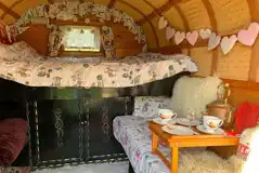 Mabel gypsy caravan interior