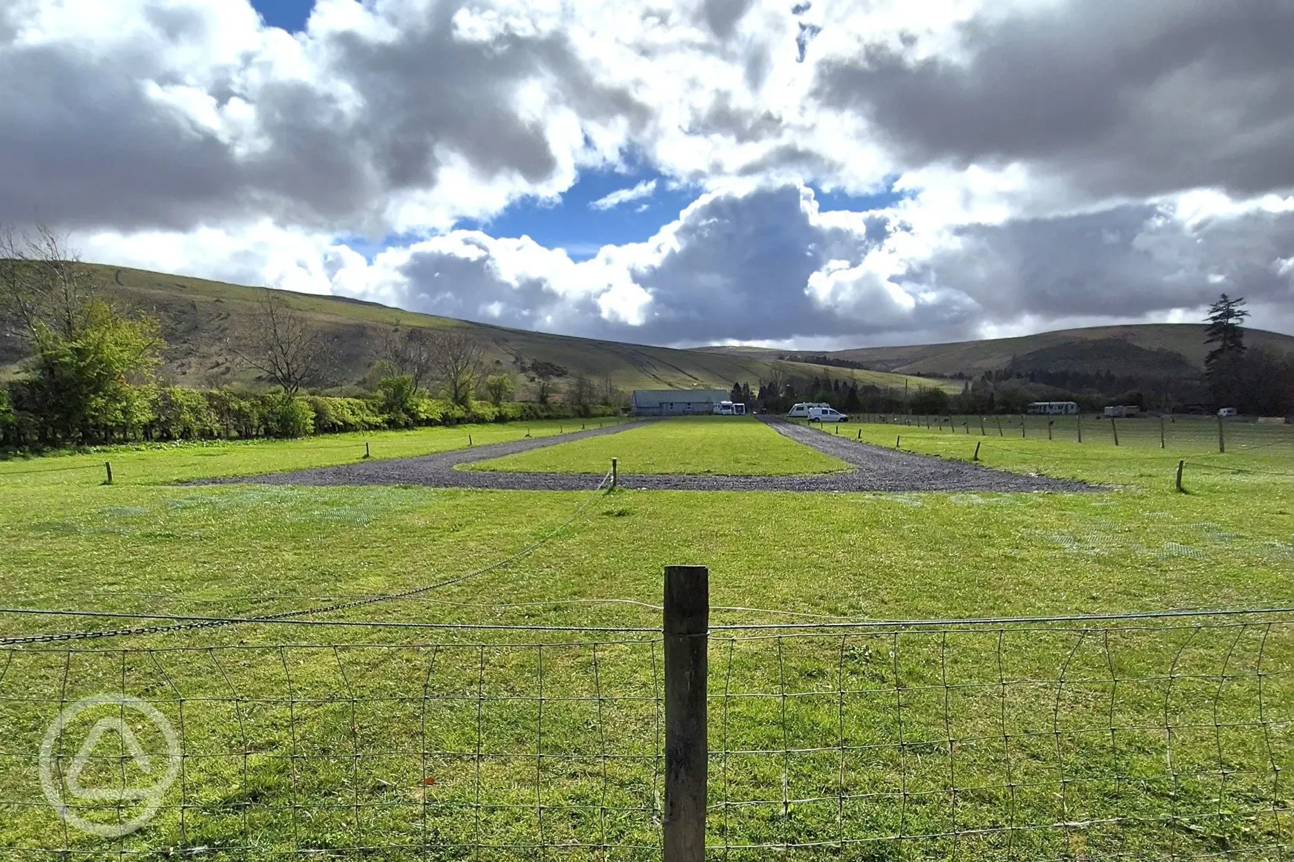 Grass mesh pitches with optional 10 amp electric