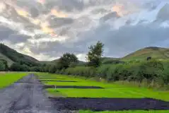 Hardstanding pitches with optional 10 amp electric