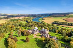 Walled Garden Caravan Park at Paxton House, Berwick-Upon-Tweed, Northumberland
