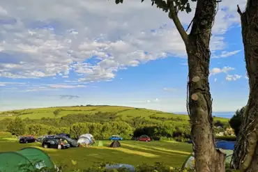 Valley View Non Electric Grass Pitches at Lynmouth Holiday Retreat