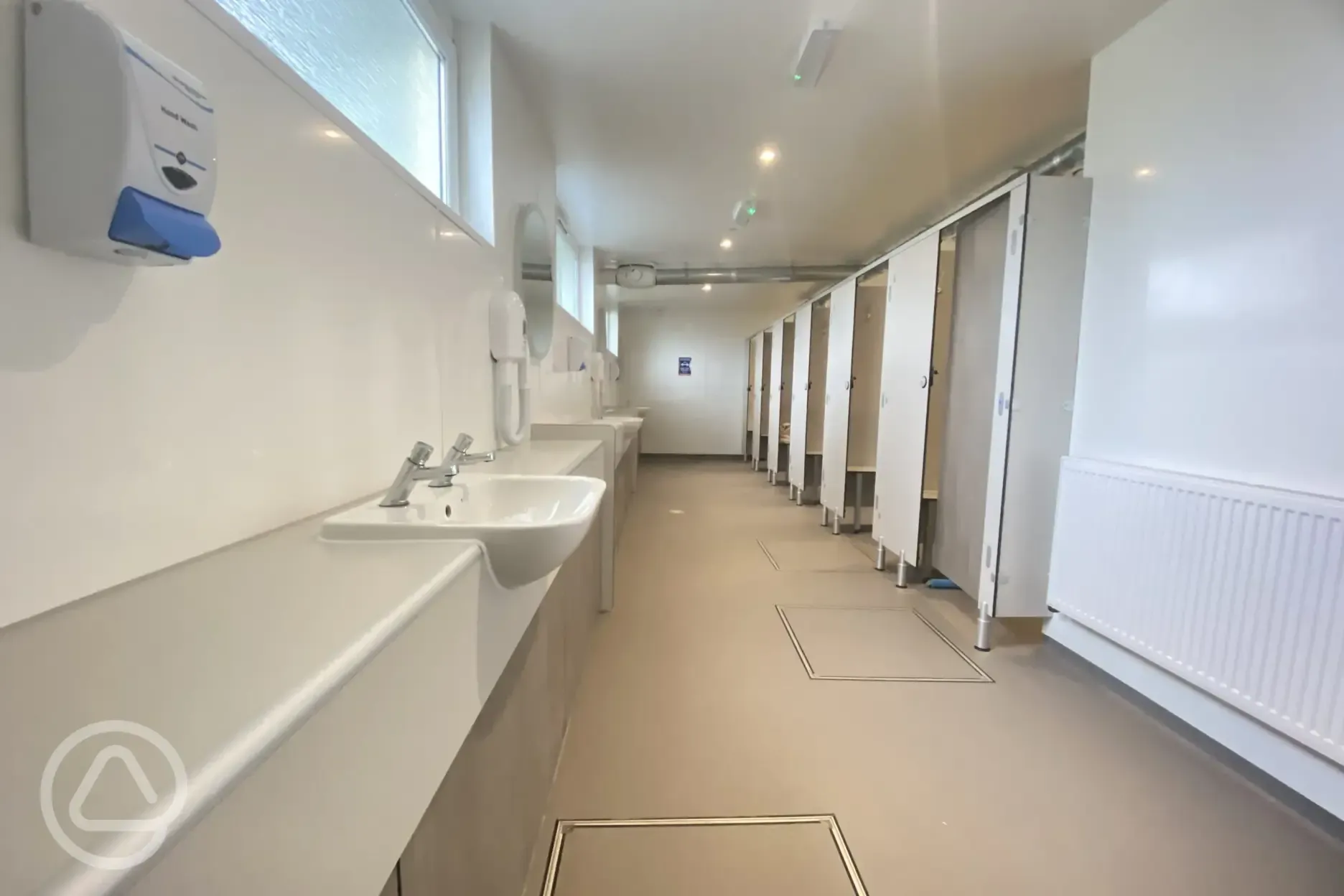 Toilets interior