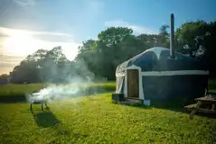 Yurt with BBQ