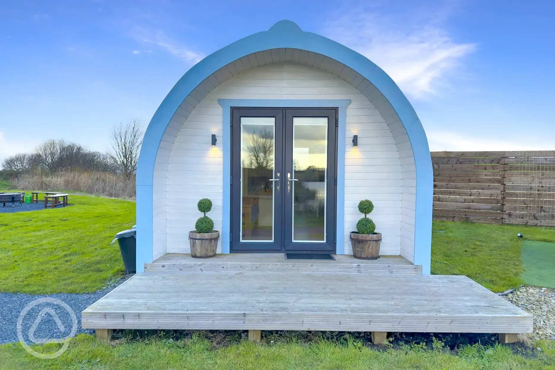 Bluebell ensuite glamping pod 