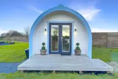 Bluebell ensuite glamping pod 