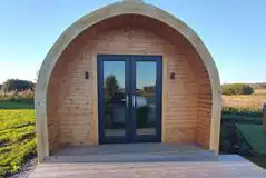 Rose ensuite glamping pod