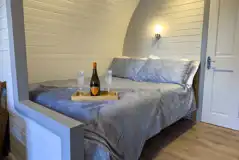 Bluebell ensuite glamping pod interior