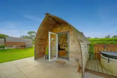 Smardale ensuite glamping pod with optional hot tub Smardale ensuite glamping pod with optional hot tub