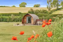 Wigwams with optional hot tubs