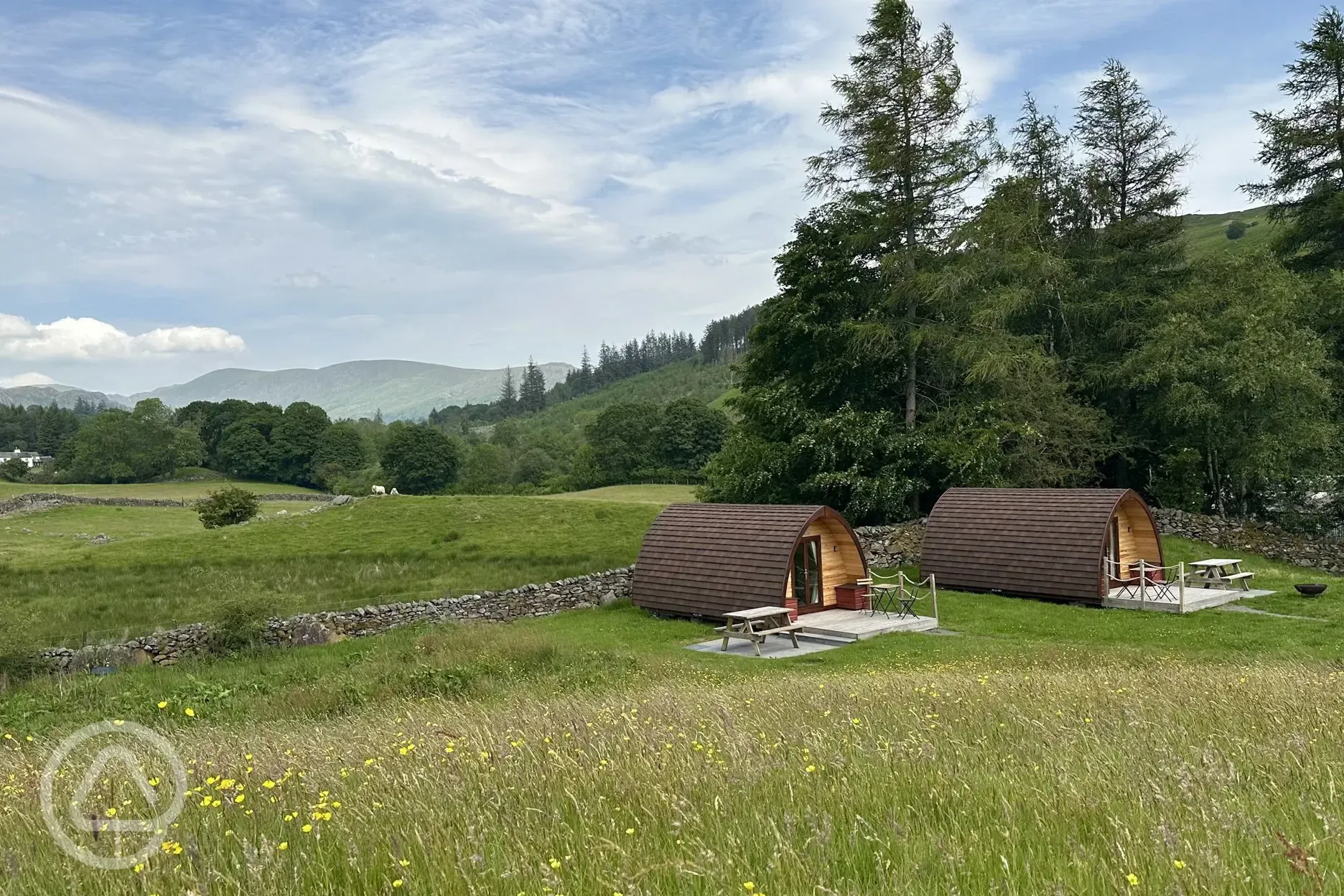 Glamping pods