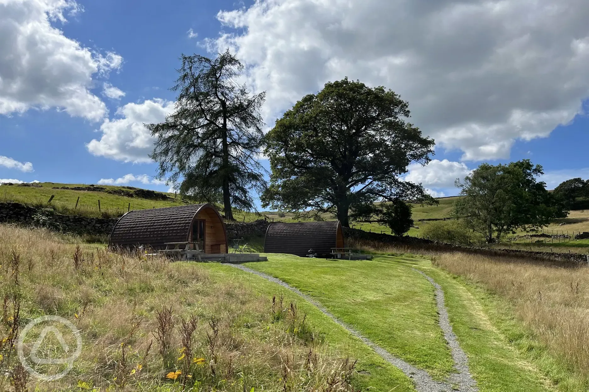 Glamping pod views