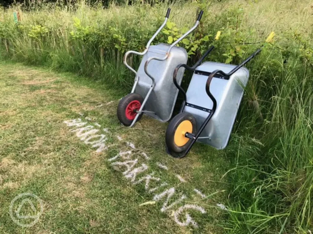 Wheel barrows for transporting your things