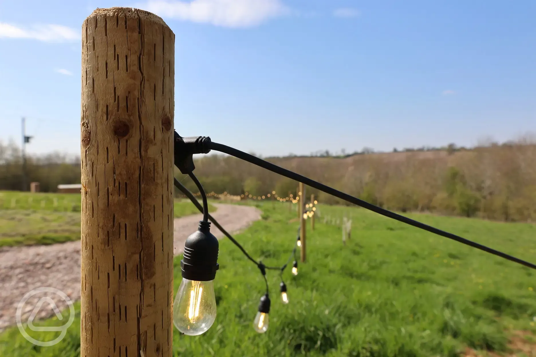 Lighting around the site