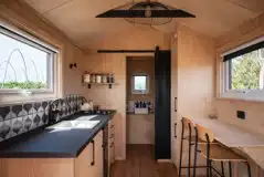 Pheasant glamping cabin interior