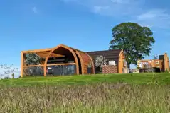 Daisy ensuite glamping pod with hot tub