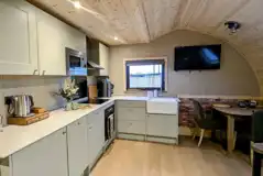 Bramble ensuite glamping pod interior