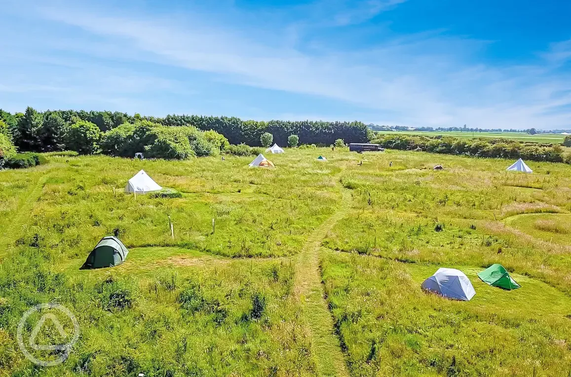 Non electric meadow pitches