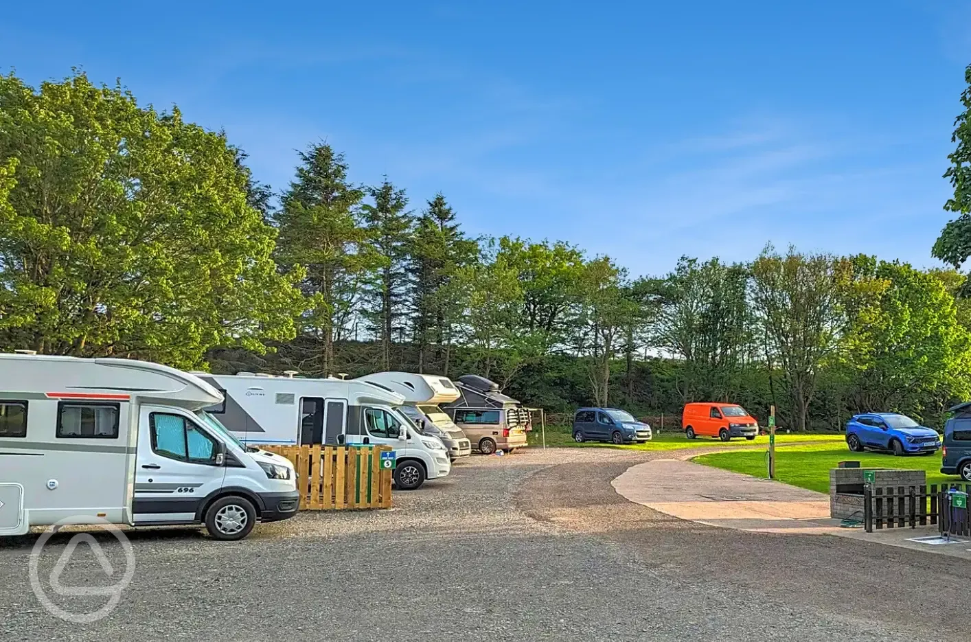 Hardstanding pitches