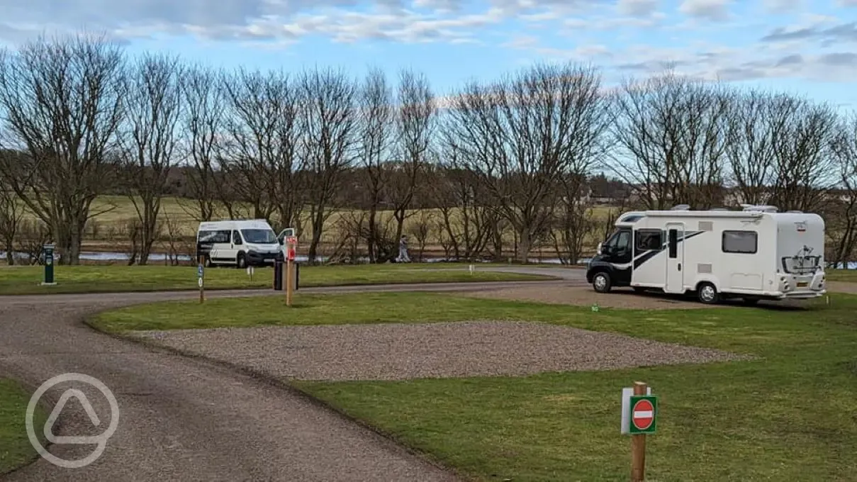 Hardstanding pitches