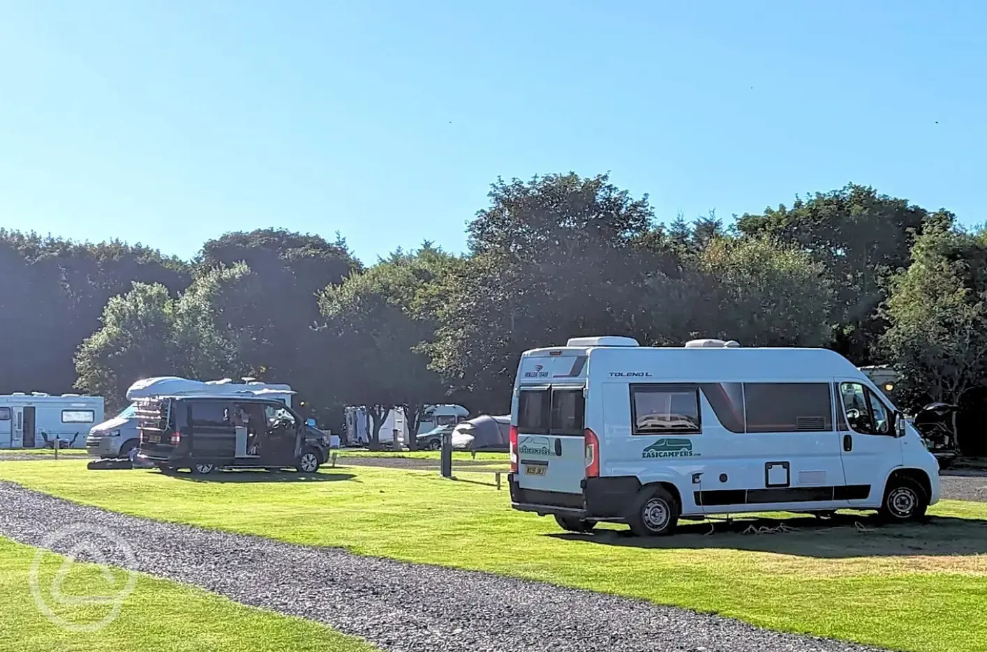 Electric grass pitches