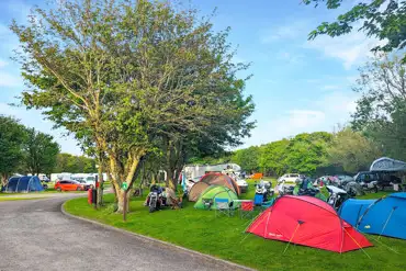 Non electric grass hiker tent pitches (5m x 4.5m)