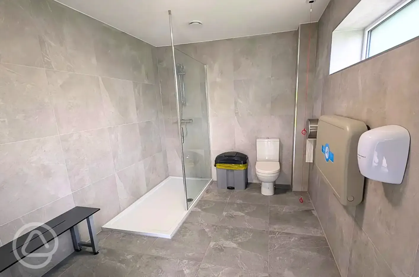 Family shower room