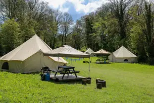 Ritec Valley Glamping and Camping, Saint Florence, Tenby, Pembrokeshire (6.5 miles)