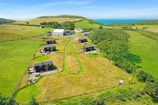 Silver Fern Glamping, Aberystwyth, Ceredigion (14.4 miles)